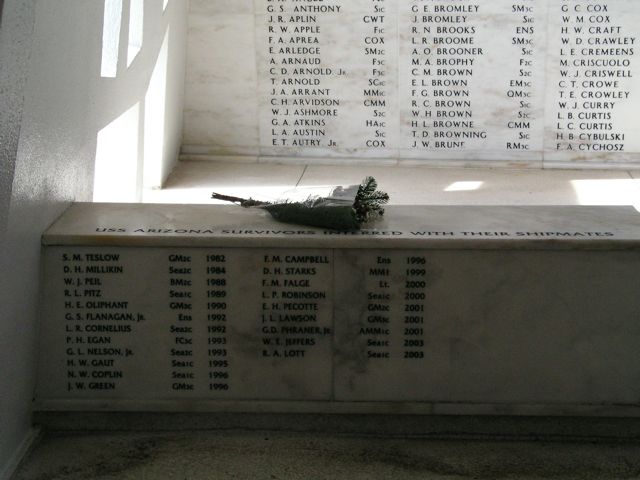 Remembrance -- Arizona Memorial Remembrance